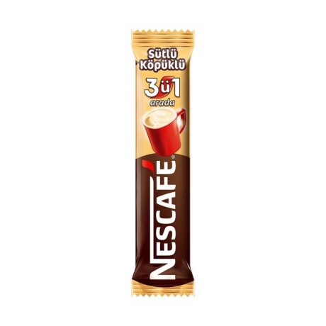 NESCAFE ÜÇÜBİR ARADA SÜTLÜ KÖPÜKÜ