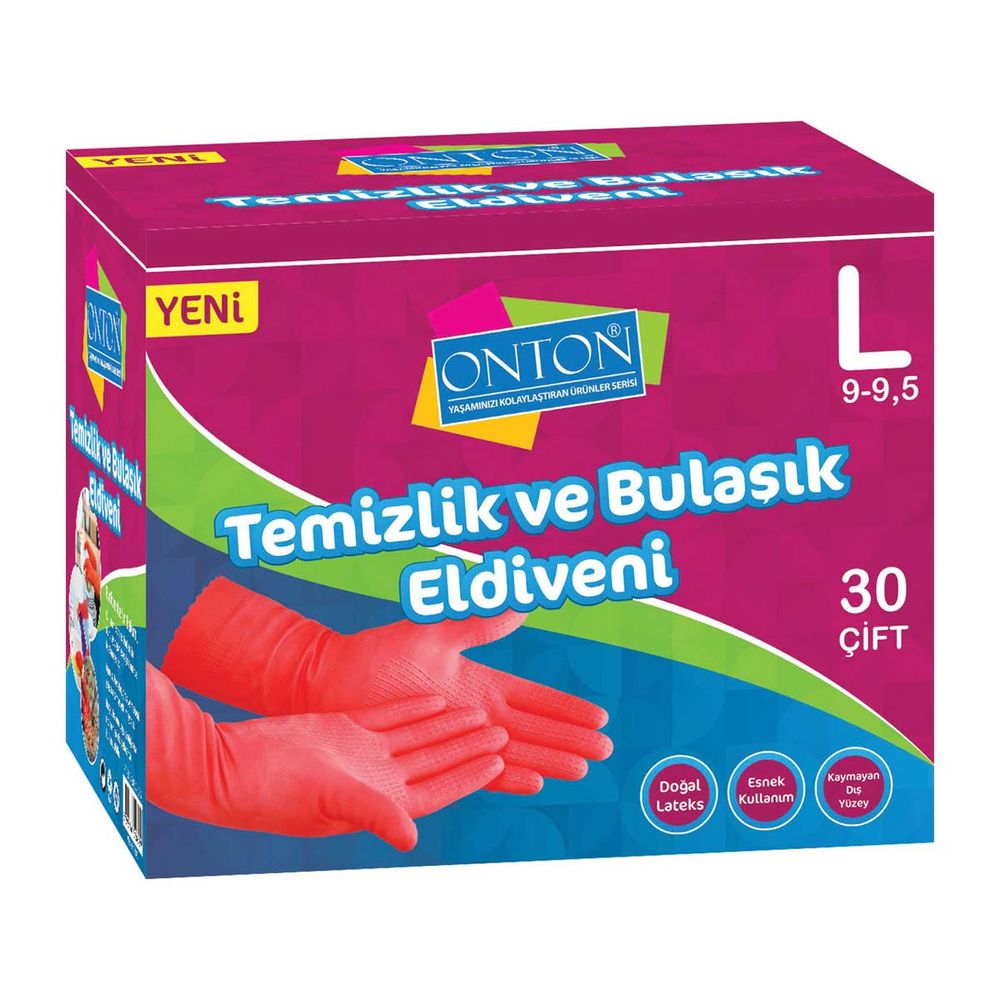 TEMİZLİK BULAŞIK ELDİVENİ