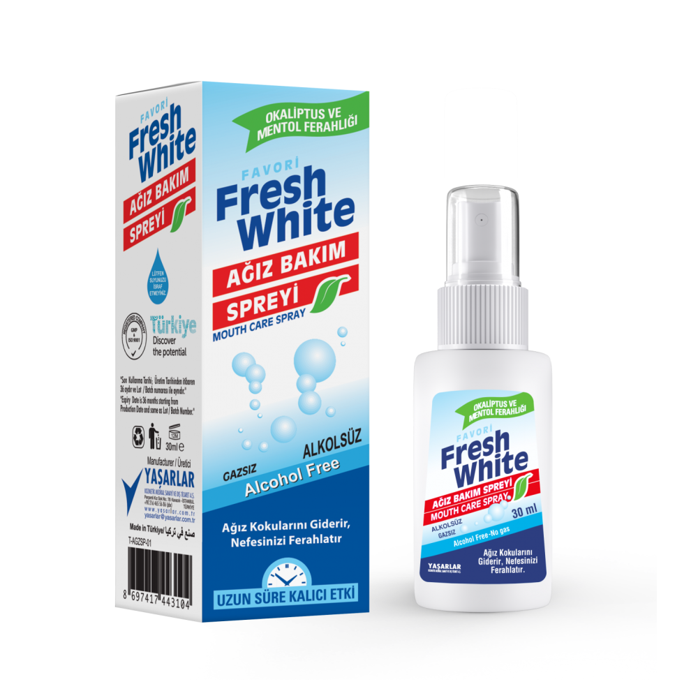 FRESH-WHITEAĞIZ BAKIMSPREYİ